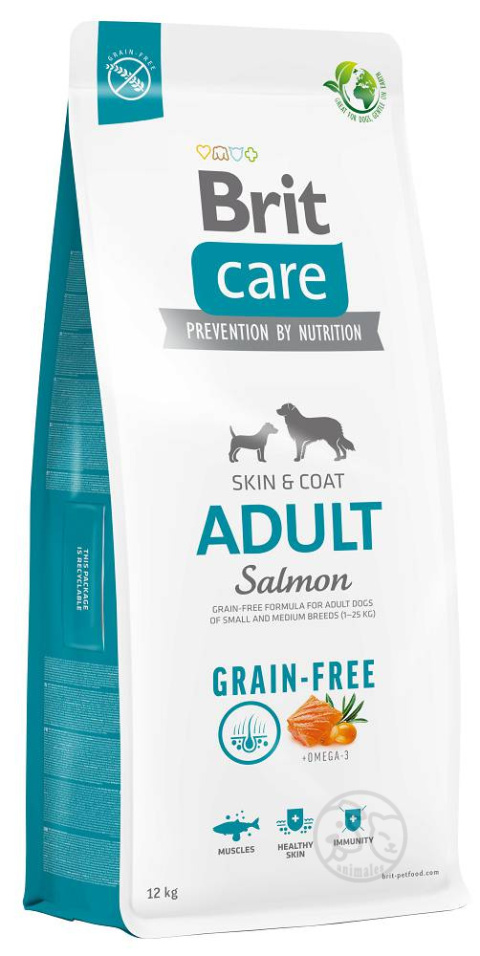 Brit Care Dog Grain-free Adult Salmon 12kg