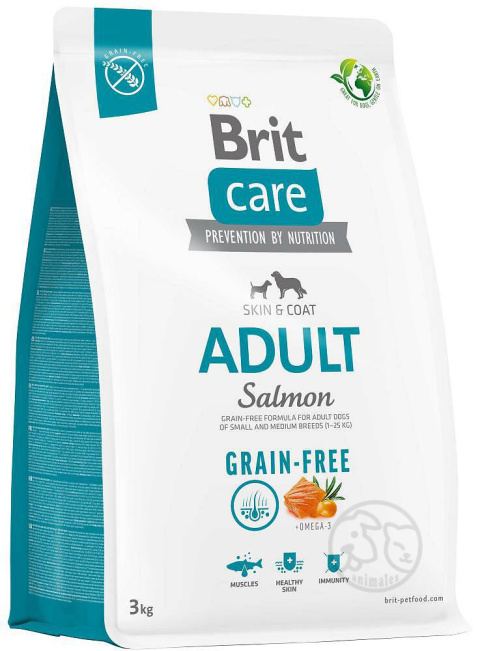 Brit Care Dog Grain-free Adult Salmon 3kg