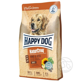 Happy Dog NaturCroq wołowina i ryż 15kg