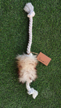 PERRO Naturalny szarpak dla psa z owcą 50cm