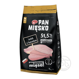 Pan Mięsko INDYK Z BAŻANTEM 9kg