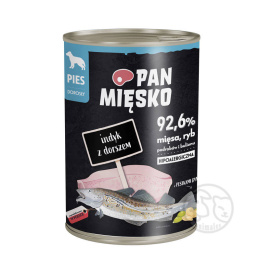 Pan Mięsko Indyk z dorszem - puszka 400g