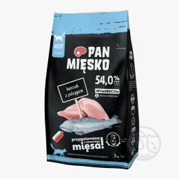 Pan Mięsko Kurczak z pstrągiem 5kg