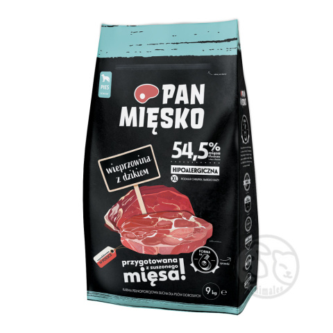 Pan Mięsko WIEPRZOWINA Z DZIKIEM XL 20kg