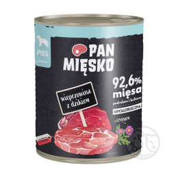 Pan Mięsko WIEPRZOWINA Z DZIKIEM - puszka 800g