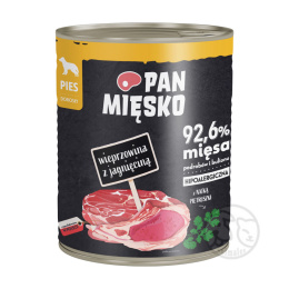 Pan Mięsko WIEPRZOWINA Z JAGNIĘCINĄ - puszka 800g