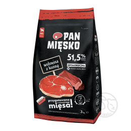 Pan Mięsko WOŁOWINA Z KOZINĄ M 3kg