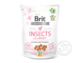 BRIT Crunchy INSECTS Puppy - dla szczeniąt 200g