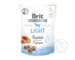 BRIT Functional Snack LIGHT z królikiem i papają 150g