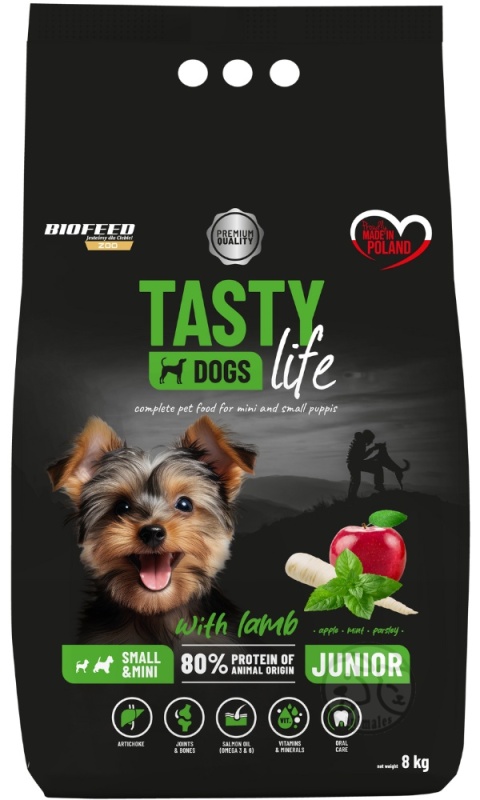 Biofeed Karma Tasty Dogs Life z jagnięciną dla szczeniąt 8kg