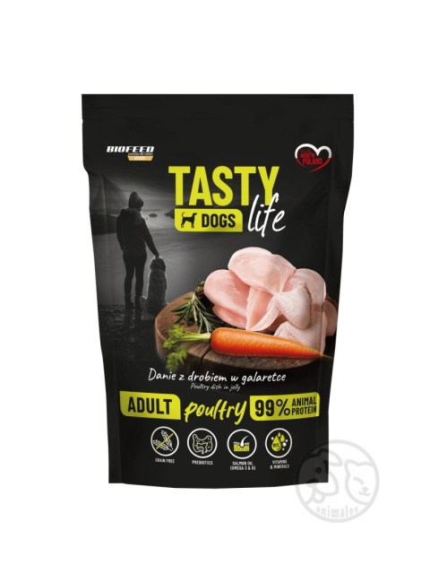 Biofeed karma mokra Drób 500g - saszetka