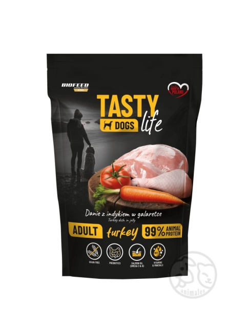 Biofeed karma mokra Indyk 500g - saszetka