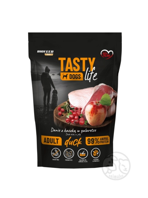 Biofeed karma mokra Kaczka 500g - saszetka