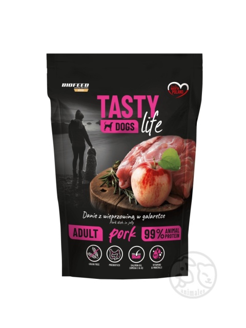 Biofeed karma mokra Wieprzowina 500g - saszetka