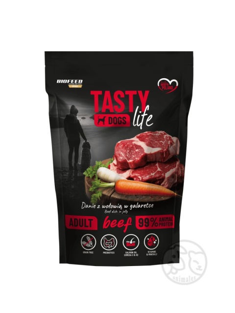 Biofeed karma mokra Wołowina 500g - saszetka