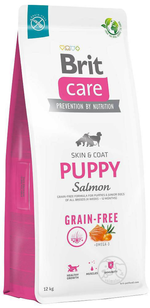 Brit Care Dog Grain-free Puppy Salmon 12kg