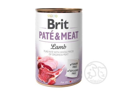 Brit Pate&Meat Lamb - puszka 400g