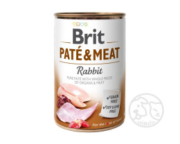 Brit Pate&Meat Rabbit - puszka 400g