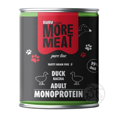 Buba More Meat Karma monobiałkowa Kaczka 800g