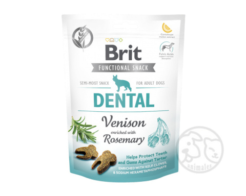 BRIT Functional Snack DENTAL Jeleń Rozmaryn 150g