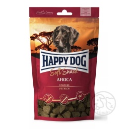 Happy Dog Soft Snack Afryka struś 100g