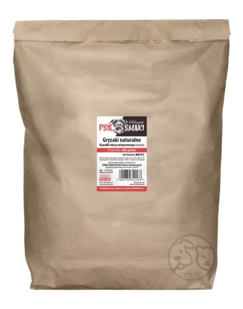 KOŁODZIEJCZYK Kawałki Mięsa Wieprzowego suszone 1kg