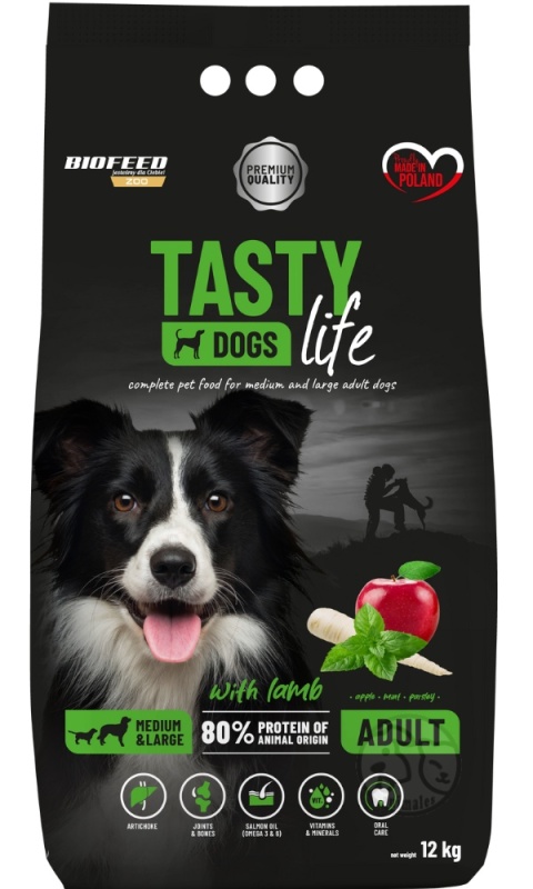 Biofeed Karma Tasty Dogs Life z jagnięciną 12kg
